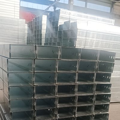 Fire Resistance Cable Tray Management System 750mm Hot Dip Zinc Plating