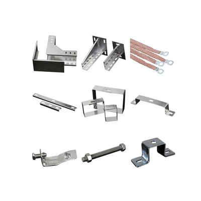 Galvanization Cable Tray Fitting Ventilated Perforated Trough Horizontal Elbow